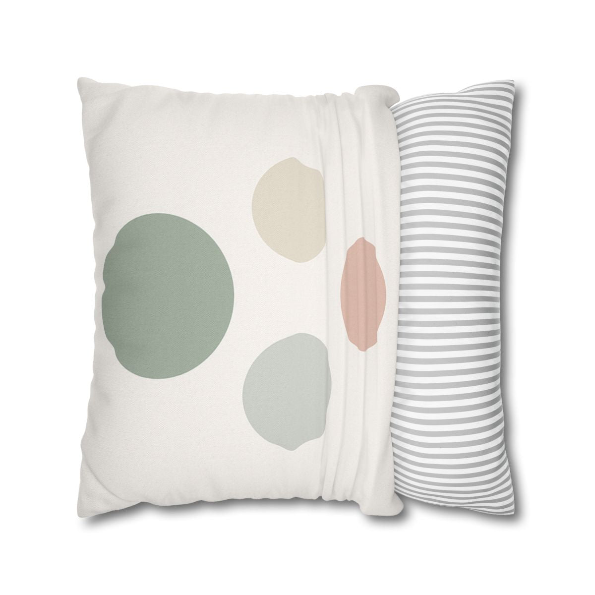 Floating Circle Quartet Pillow Cases Pack Of 2