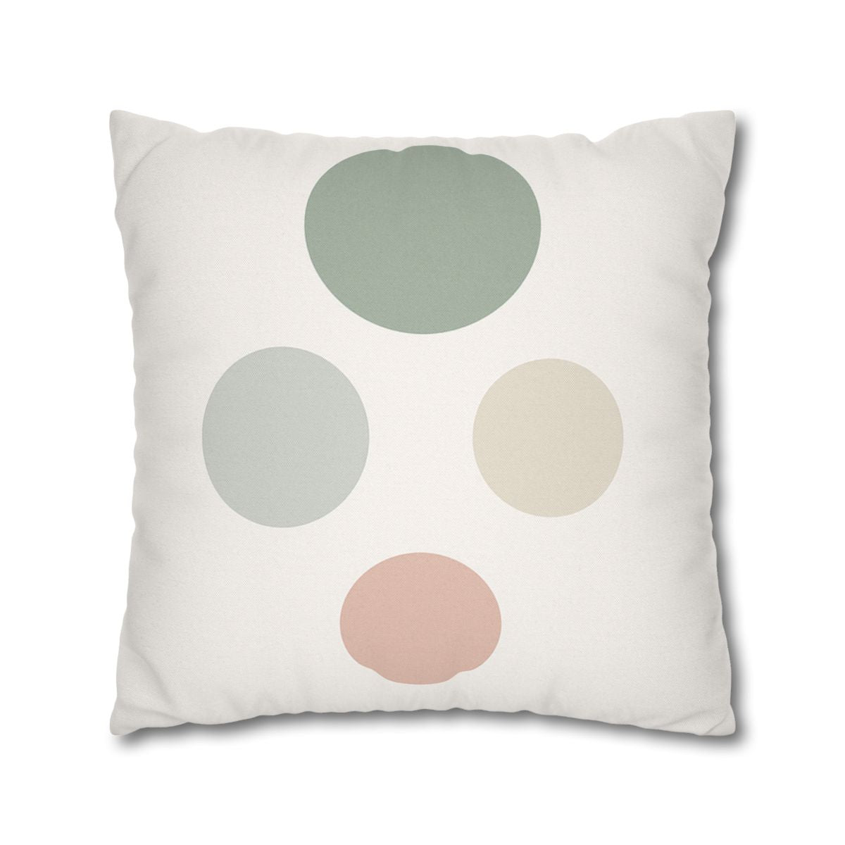 Floating Circle Quartet Pillow Cases Pack Of 2
