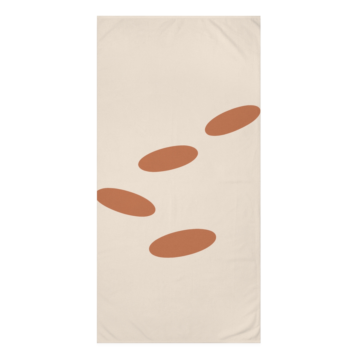 Floating Oval Sequence decorative home towels