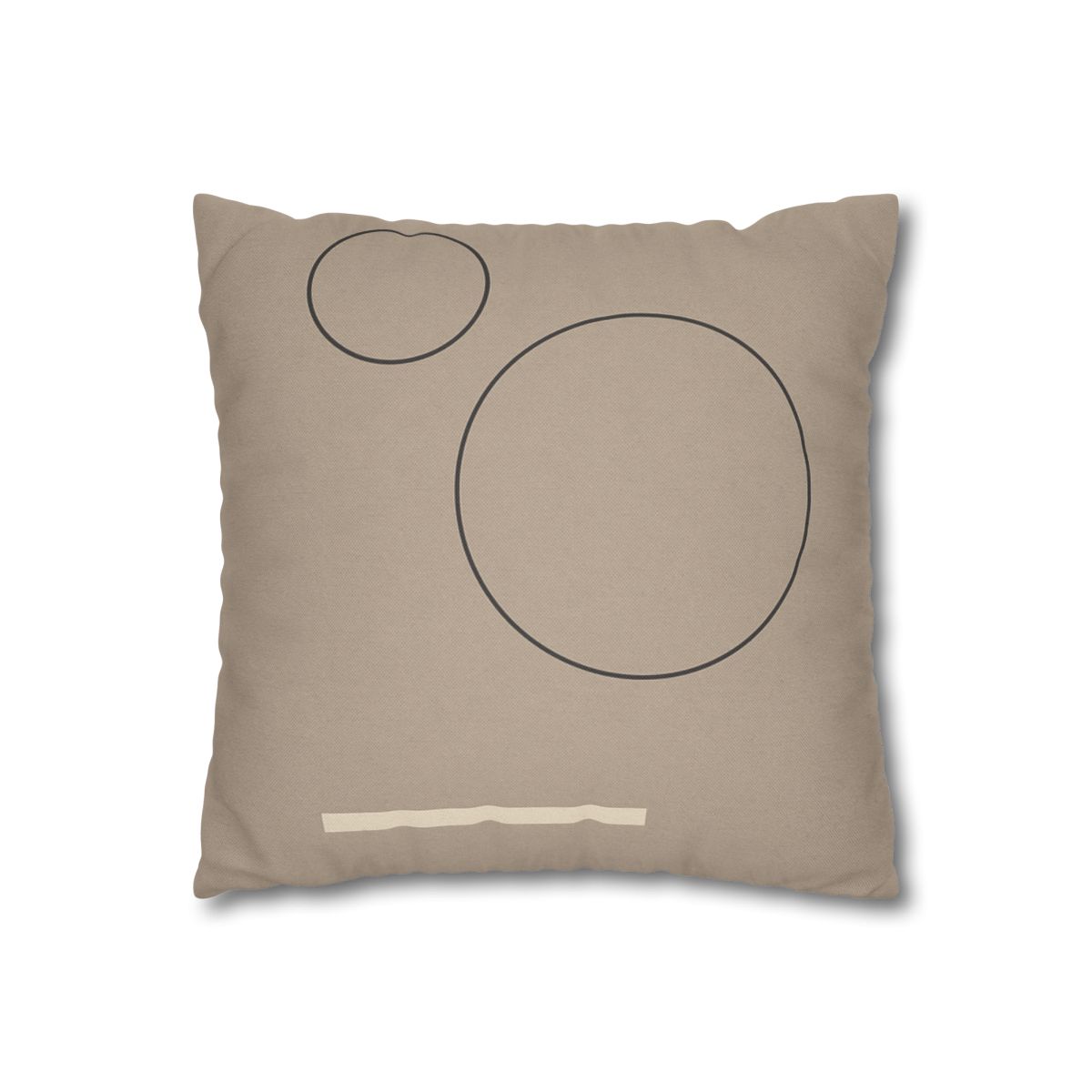 Floating Ring Alignment personalized pillow covers