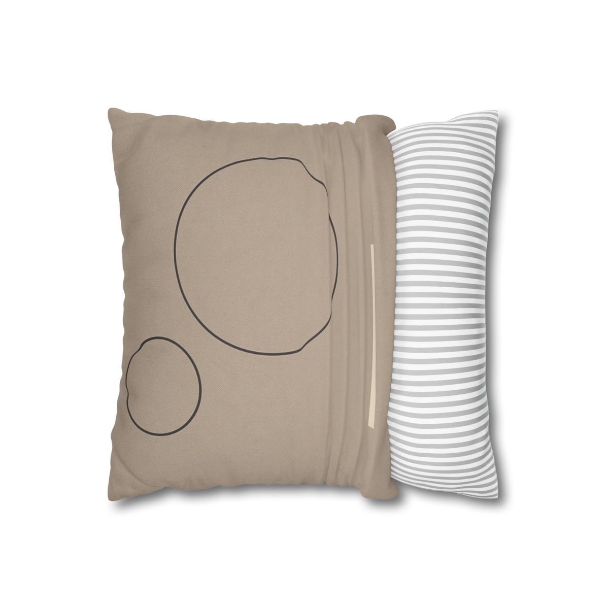 Floating Ring Alignment personalized pillow covers