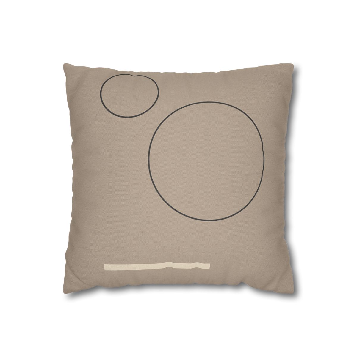 Floating Ring Alignment personalized pillow covers