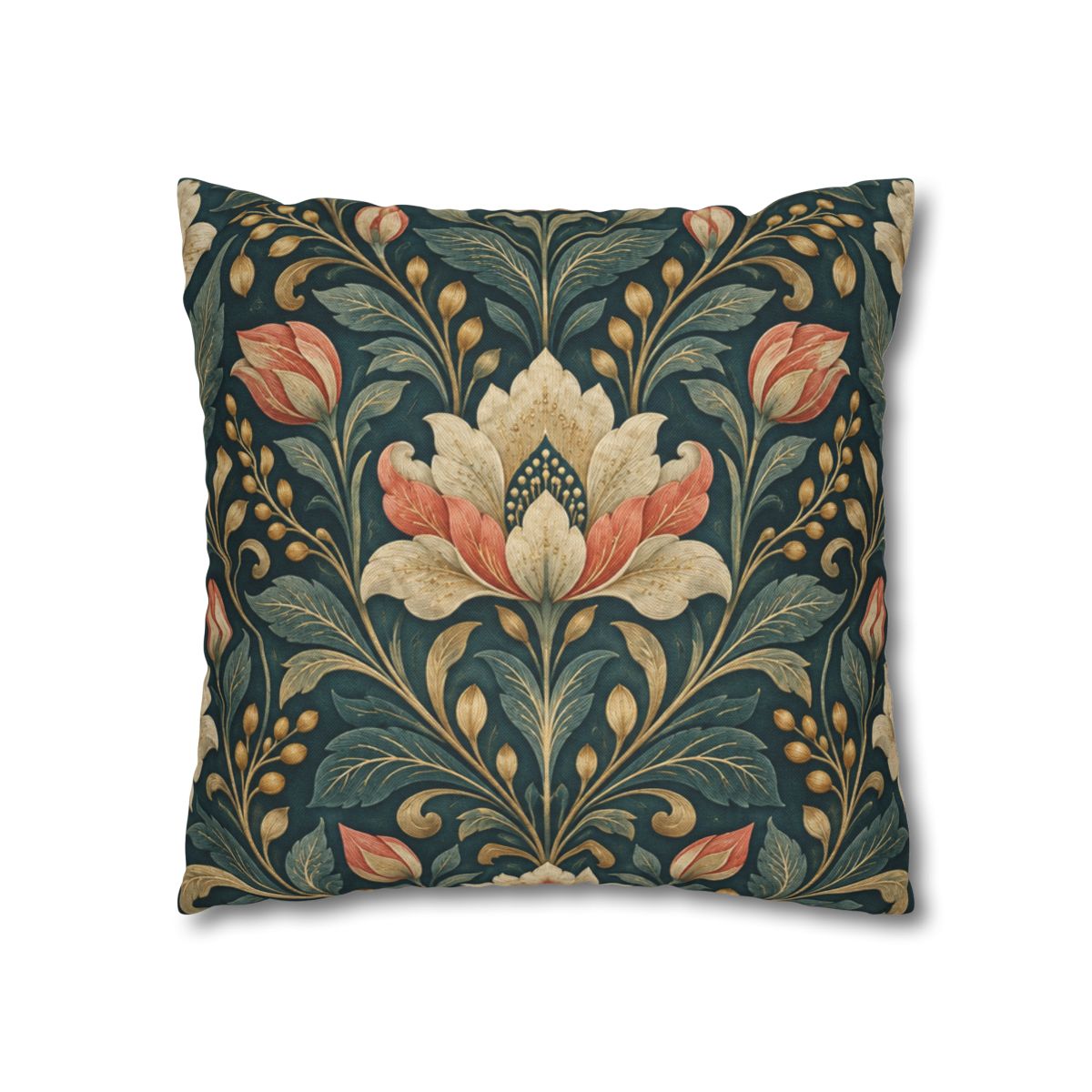 Floral Pulse Brocade unique gift pillow cases [AI-1fa9122a-943fbb92a6ae]