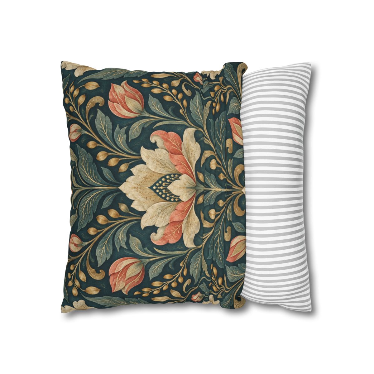 Floral Pulse Brocade unique gift pillow cases [AI-1fa9122a-8dc65ff1154a]