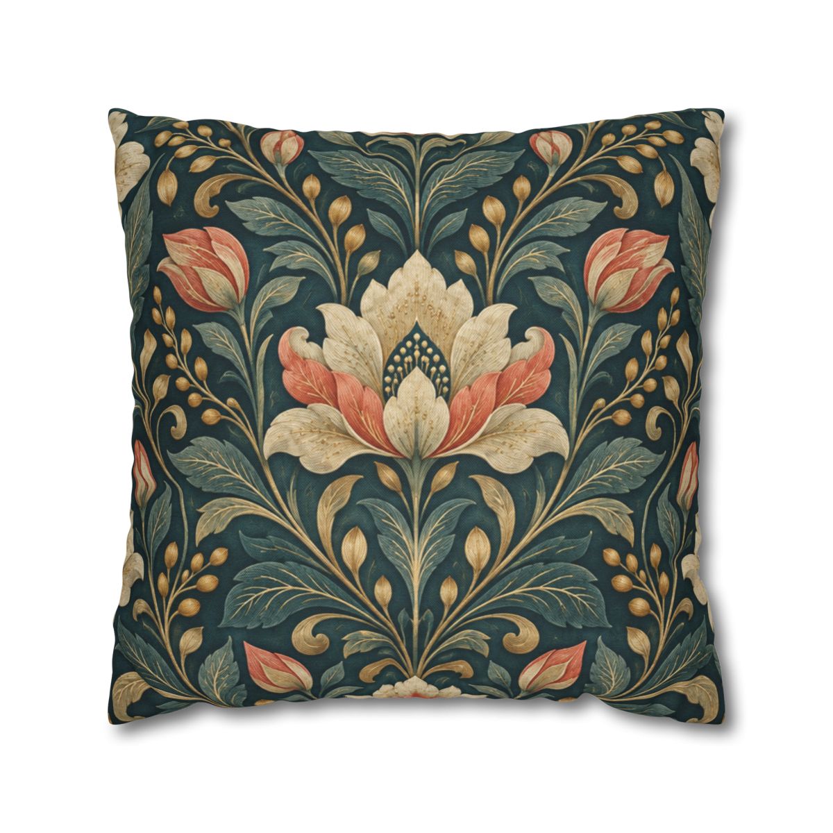 Floral Pulse Brocade unique gift pillow cases [AI-1fa9122a-b57786aa736d]