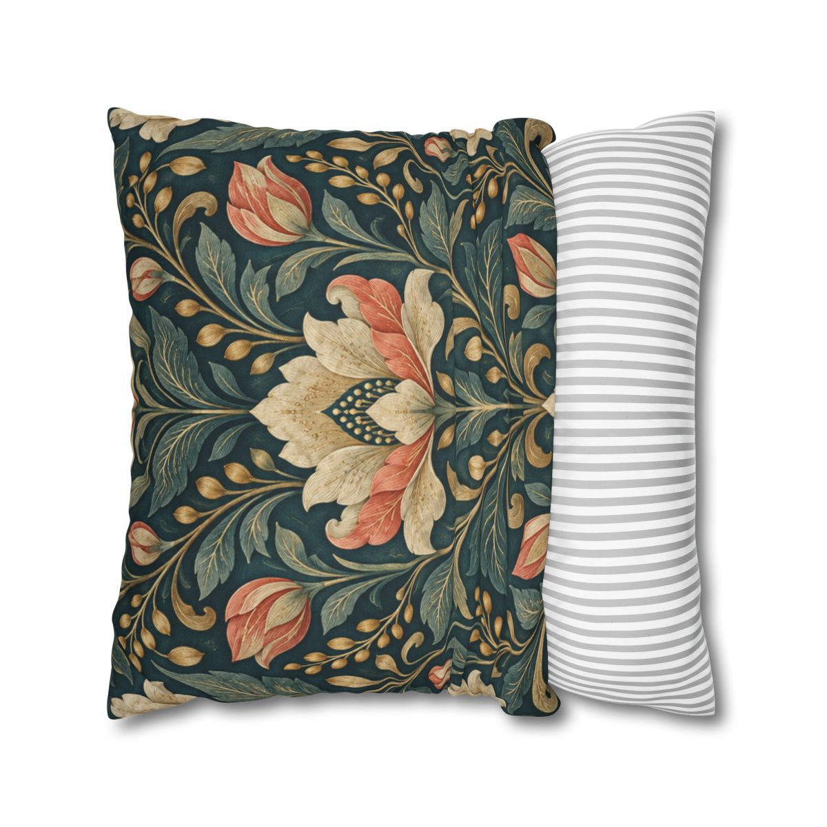 Floral Pulse Brocade unique gift pillow cases [AI-1fa9122a-51b396be9d05]