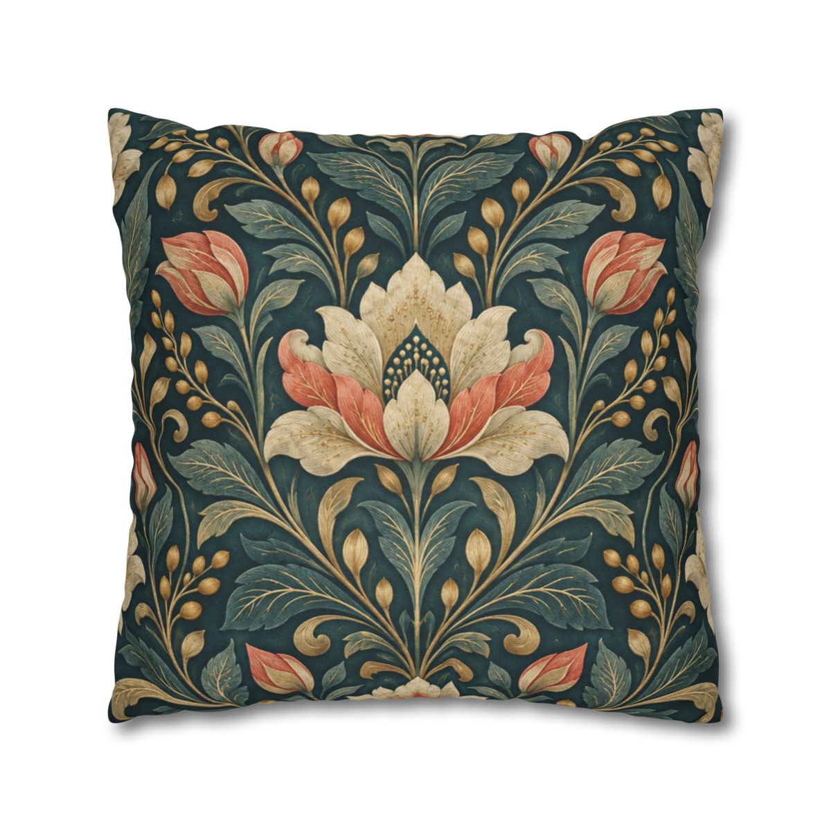 Floral Pulse Brocade unique gift pillow cases [AI-1fa9122a-c9d4a9997ec9]