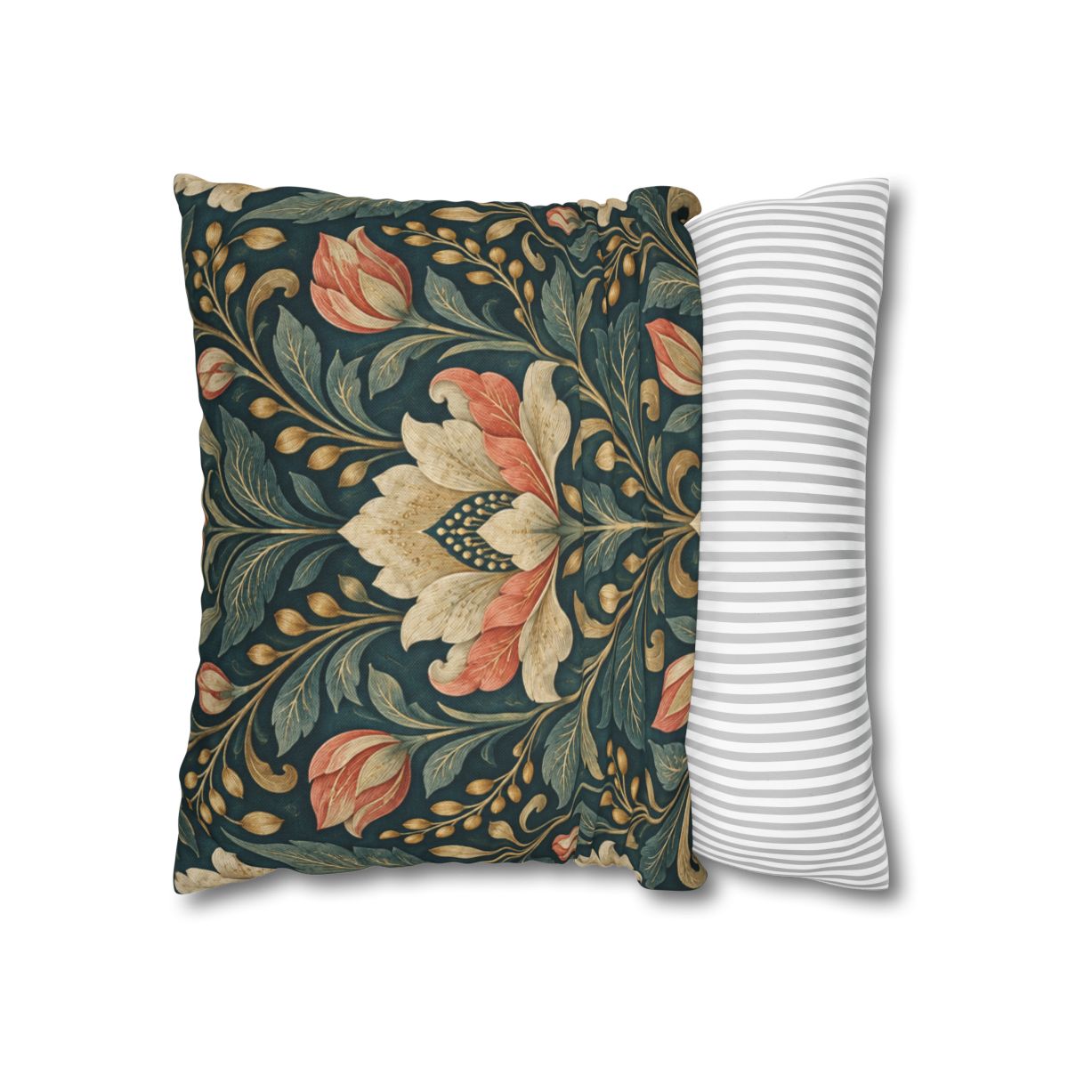 Floral Pulse Brocade unique gift pillow cases [AI-1fa9122a-676a2153d395]