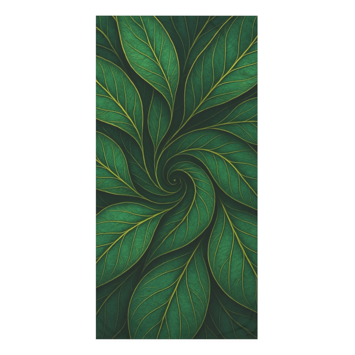 Foliage Vein Interlace soft cotton towels