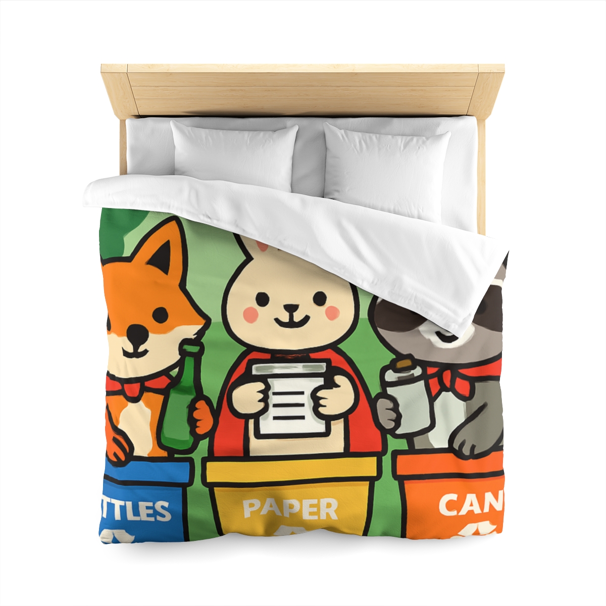 Forest Recycle Rangers unique patterned duvets