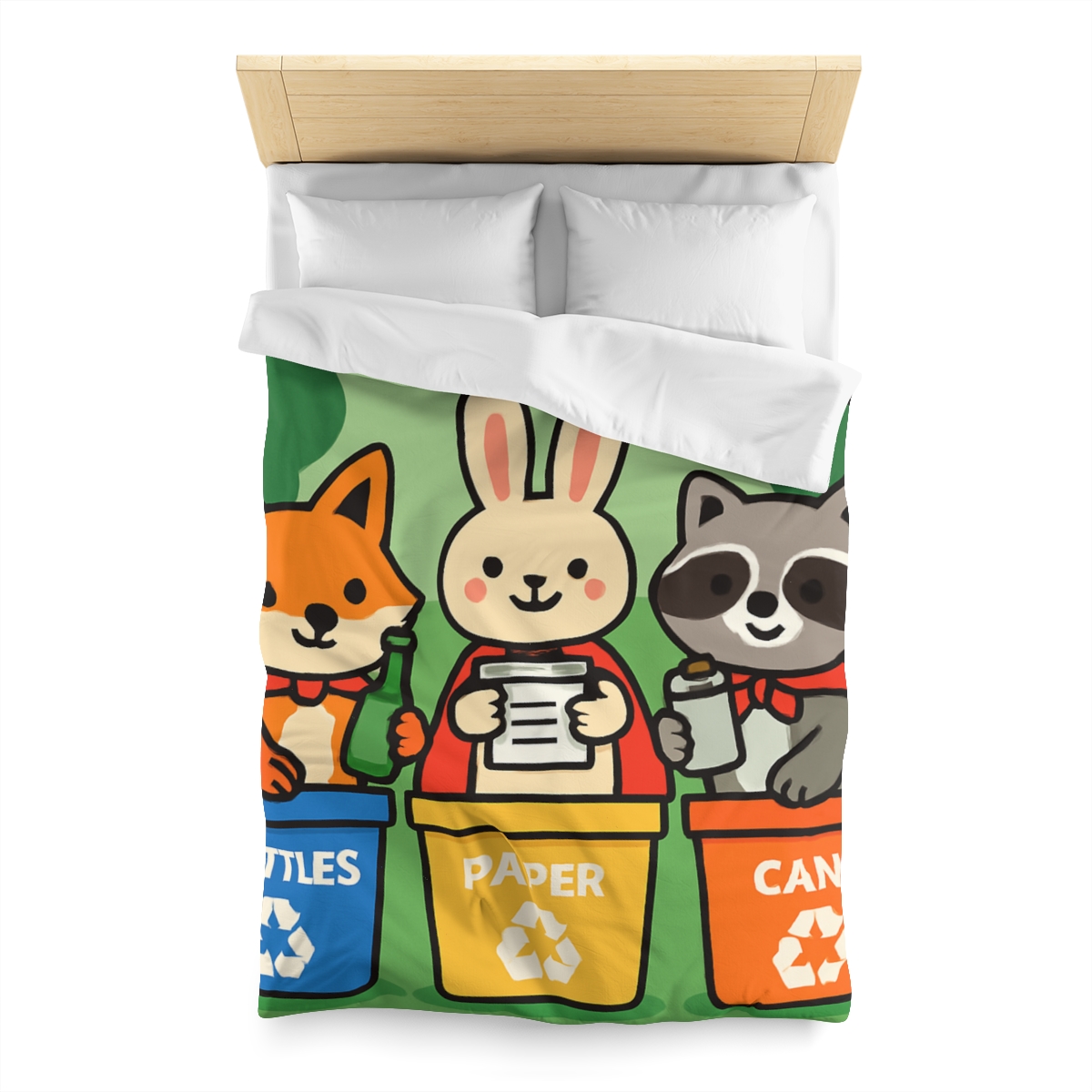 Forest Recycle Rangers unique patterned duvets