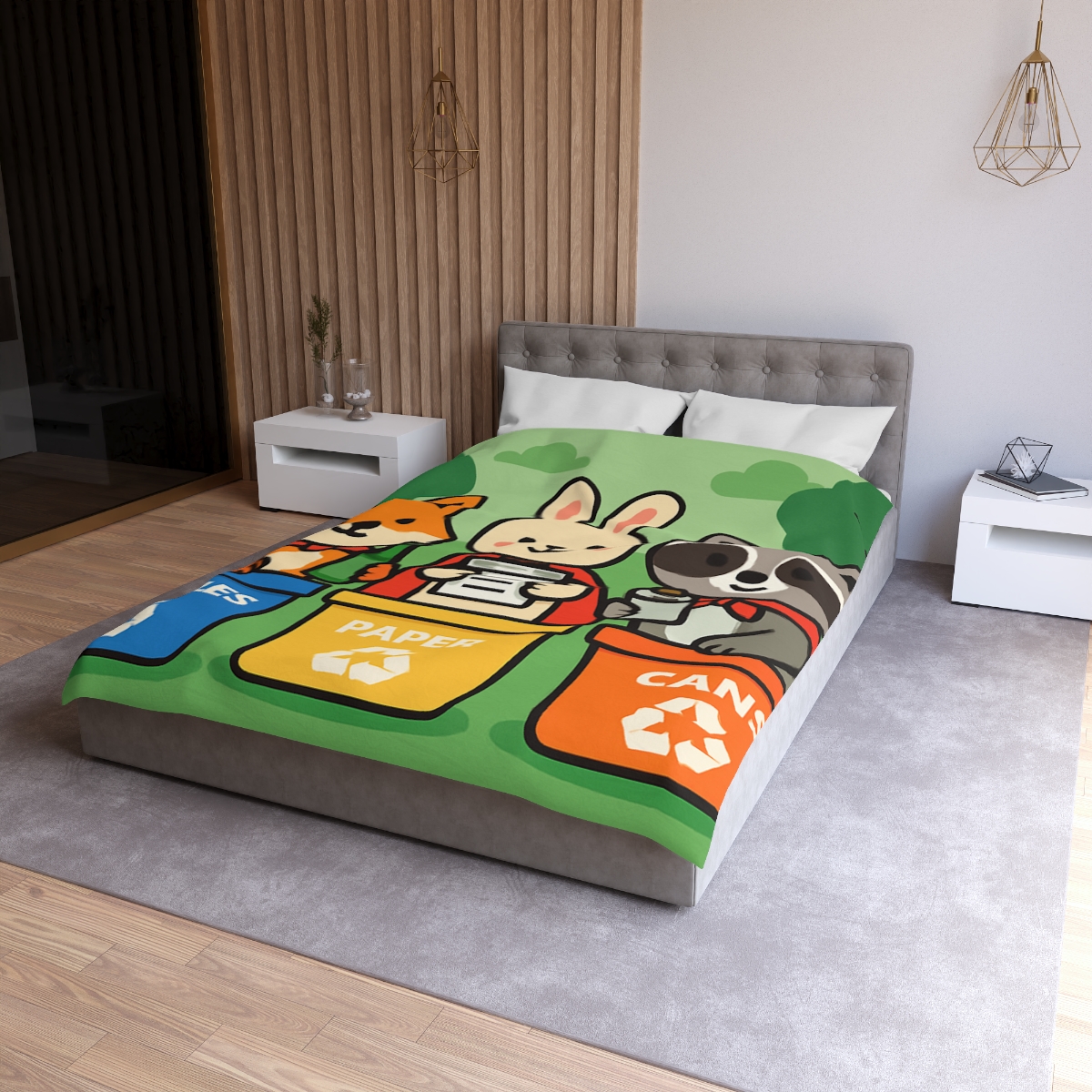 Forest Recycle Rangers unique patterned duvets