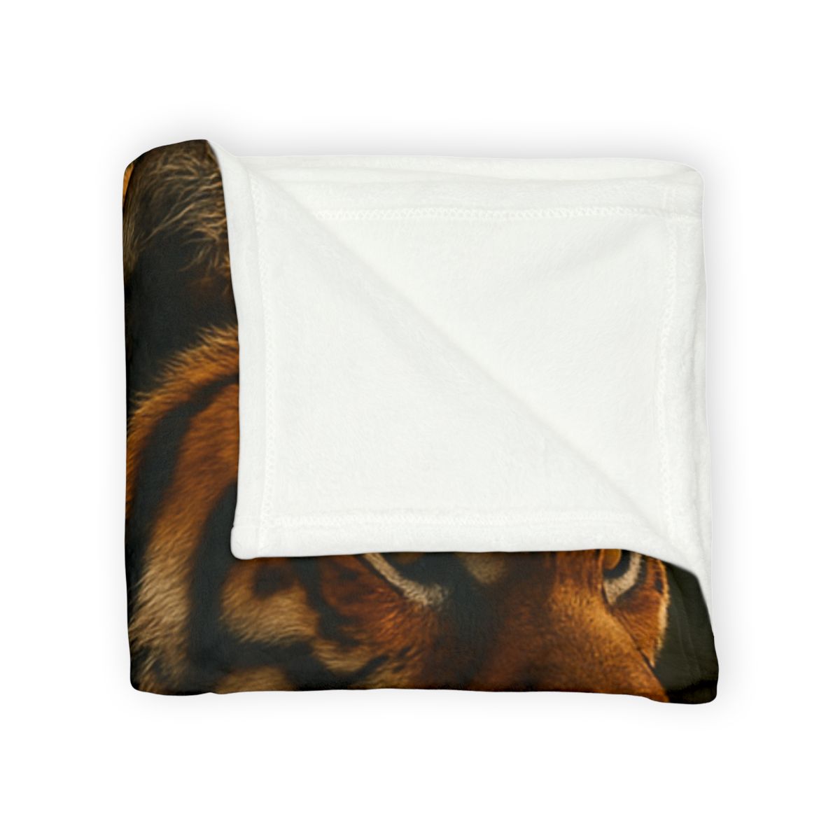 Forest Stalker Bengal Tiger personalized cozy blankets