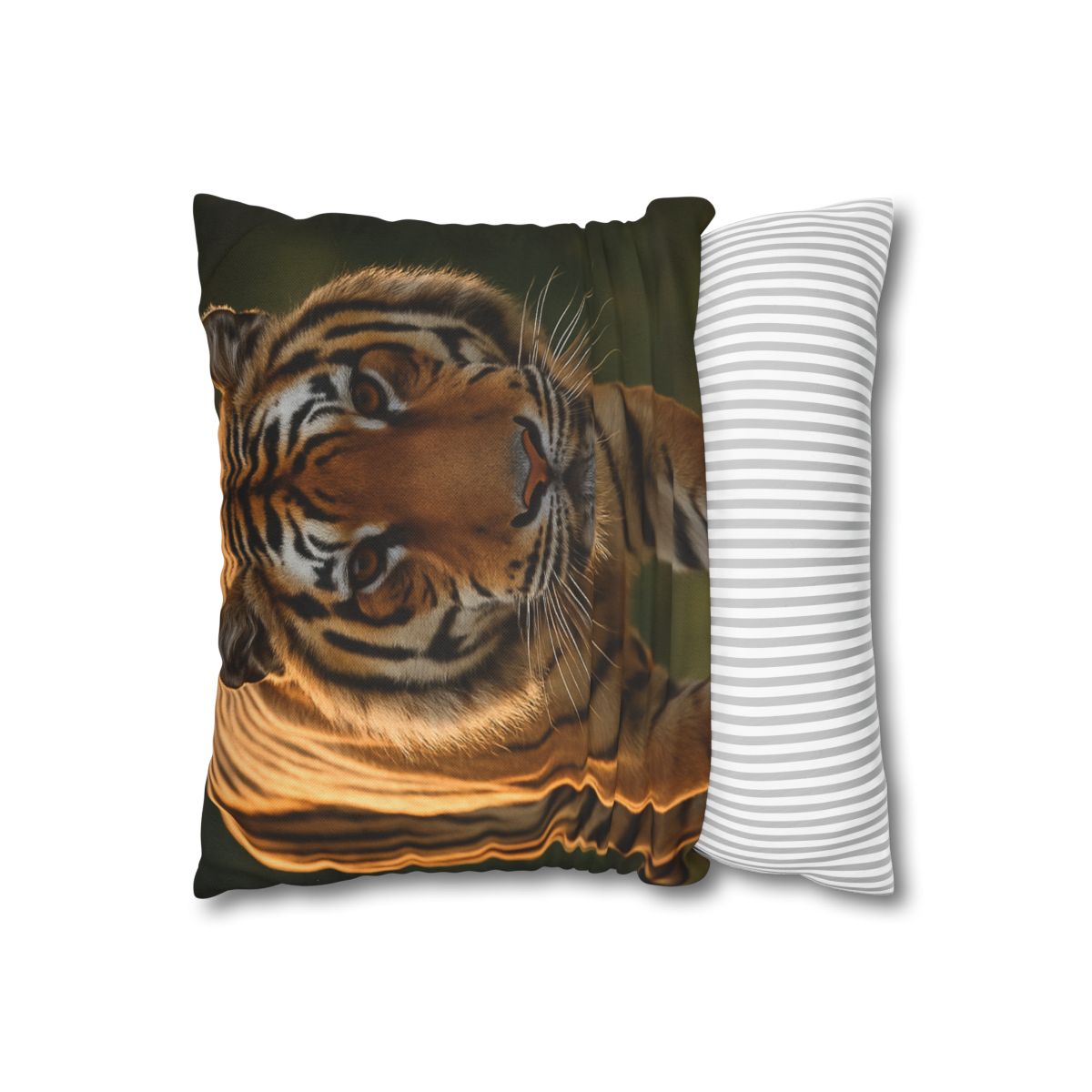 Forest Stalker Bengal Tiger personalized pillow covers