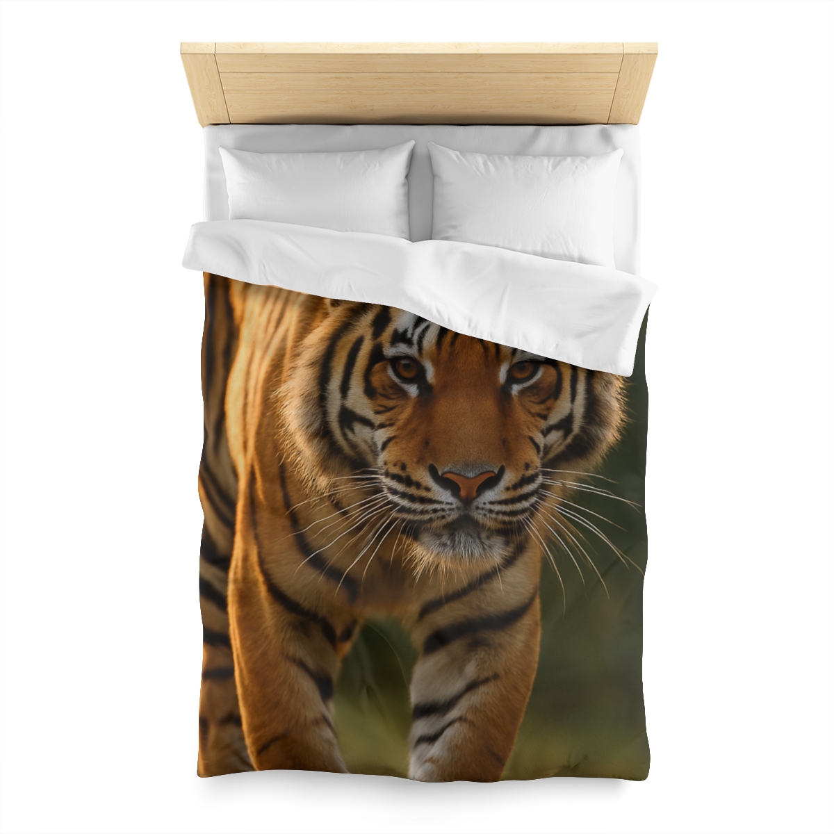 Forest Stalker Bengal Tiger designer printed duvets