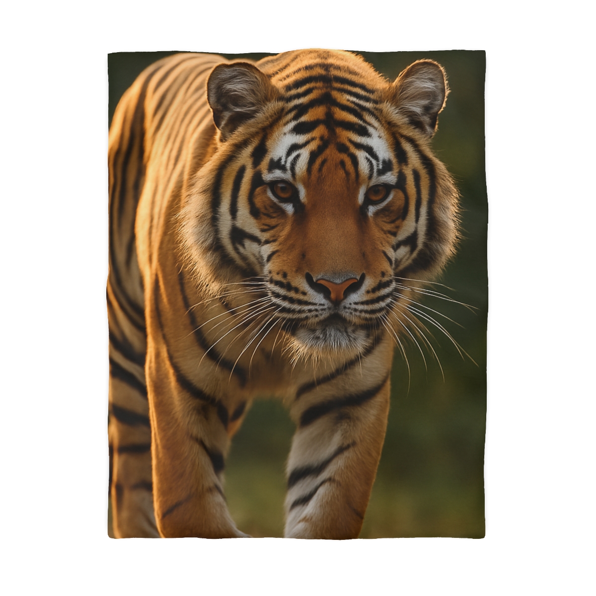 Forest Stalker Bengal Tiger designer printed duvets