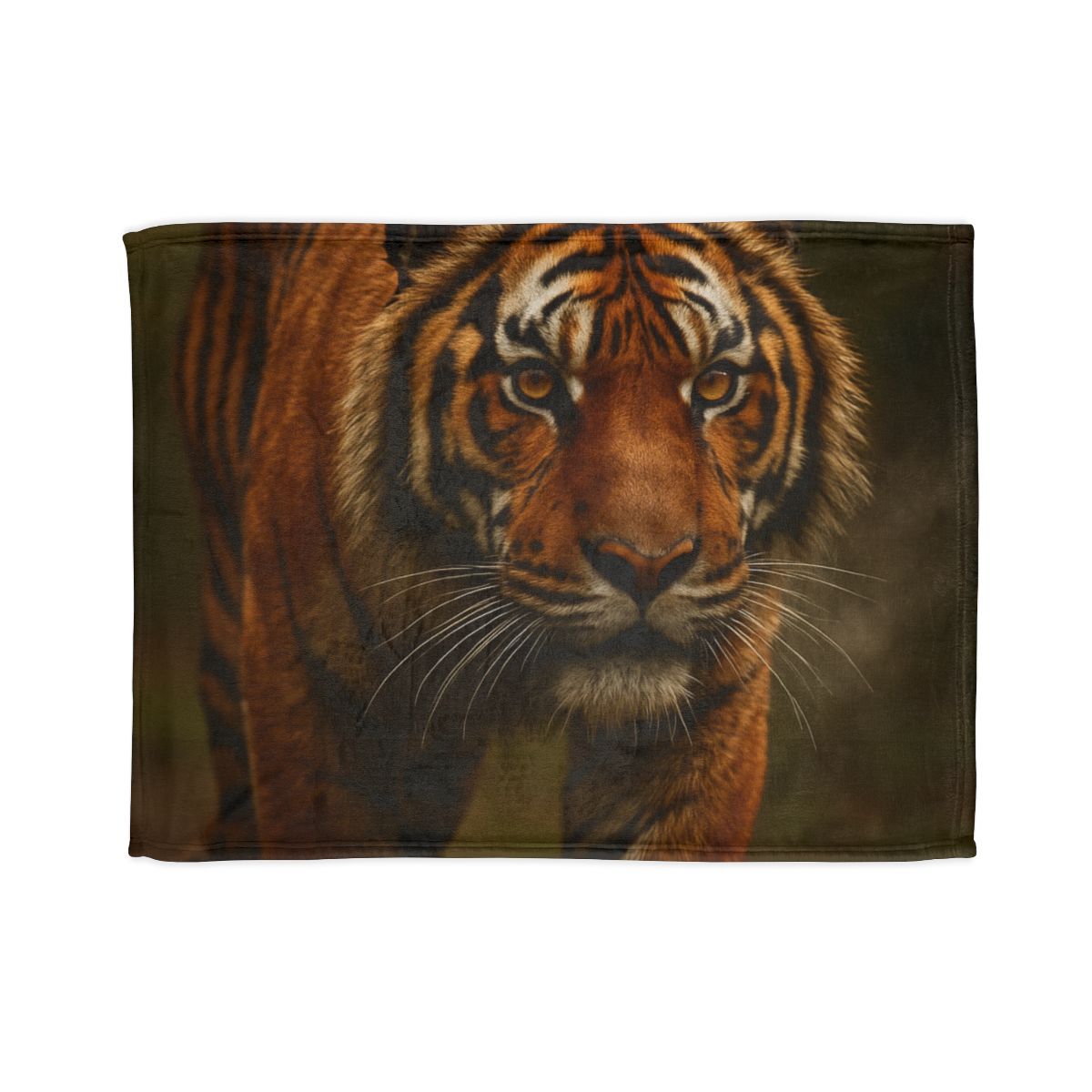 Forest Stalker Bengal Tiger trendy patterned blankets