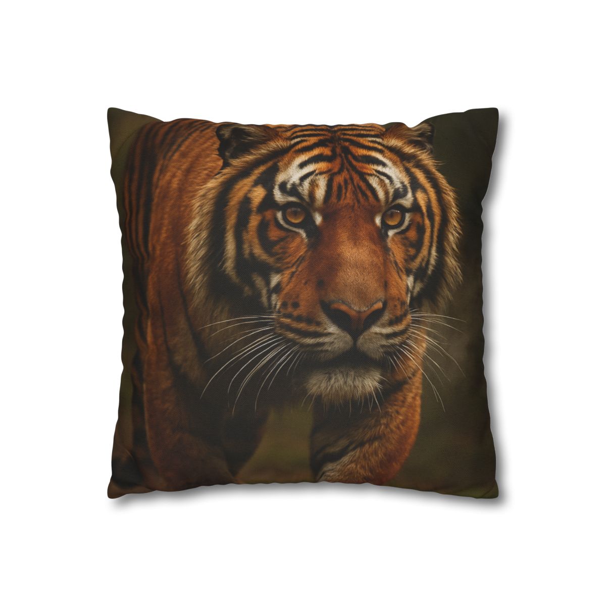 Forest Stalker Bengal Tiger trendy patterned pillow cases