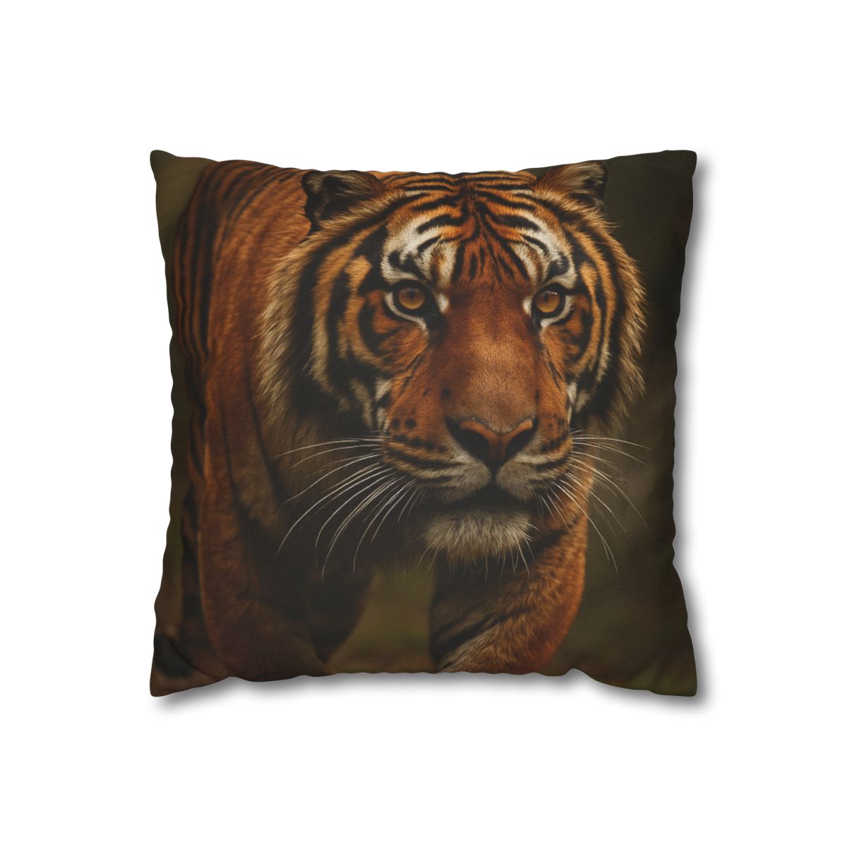 Forest Stalker Bengal Tiger trendy patterned pillow cases