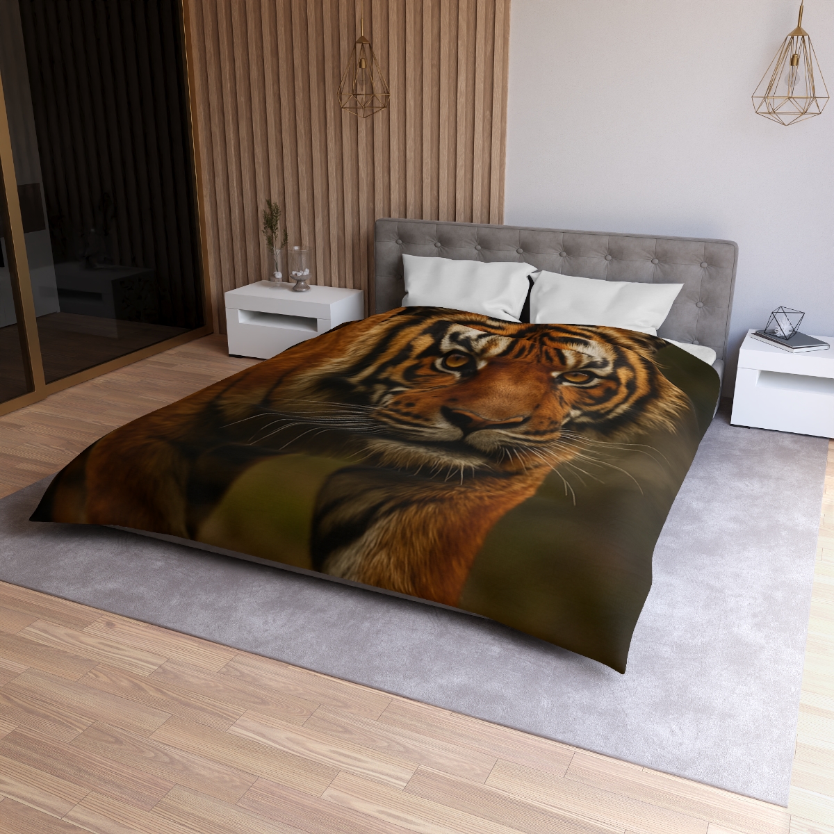 Forest Stalker Bengal Tiger duvets for gifts