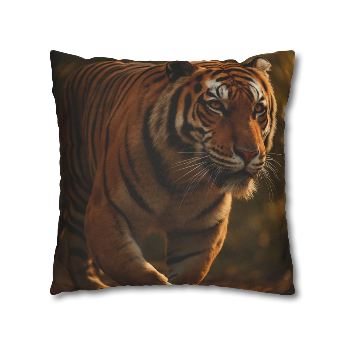 Forest Stalker Bengal Tiger soft cotton pillow cases