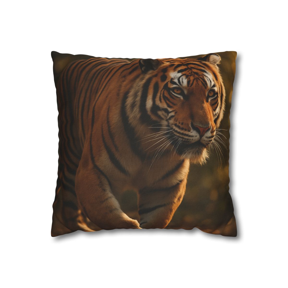 Forest Stalker Bengal Tiger soft cotton pillow cases
