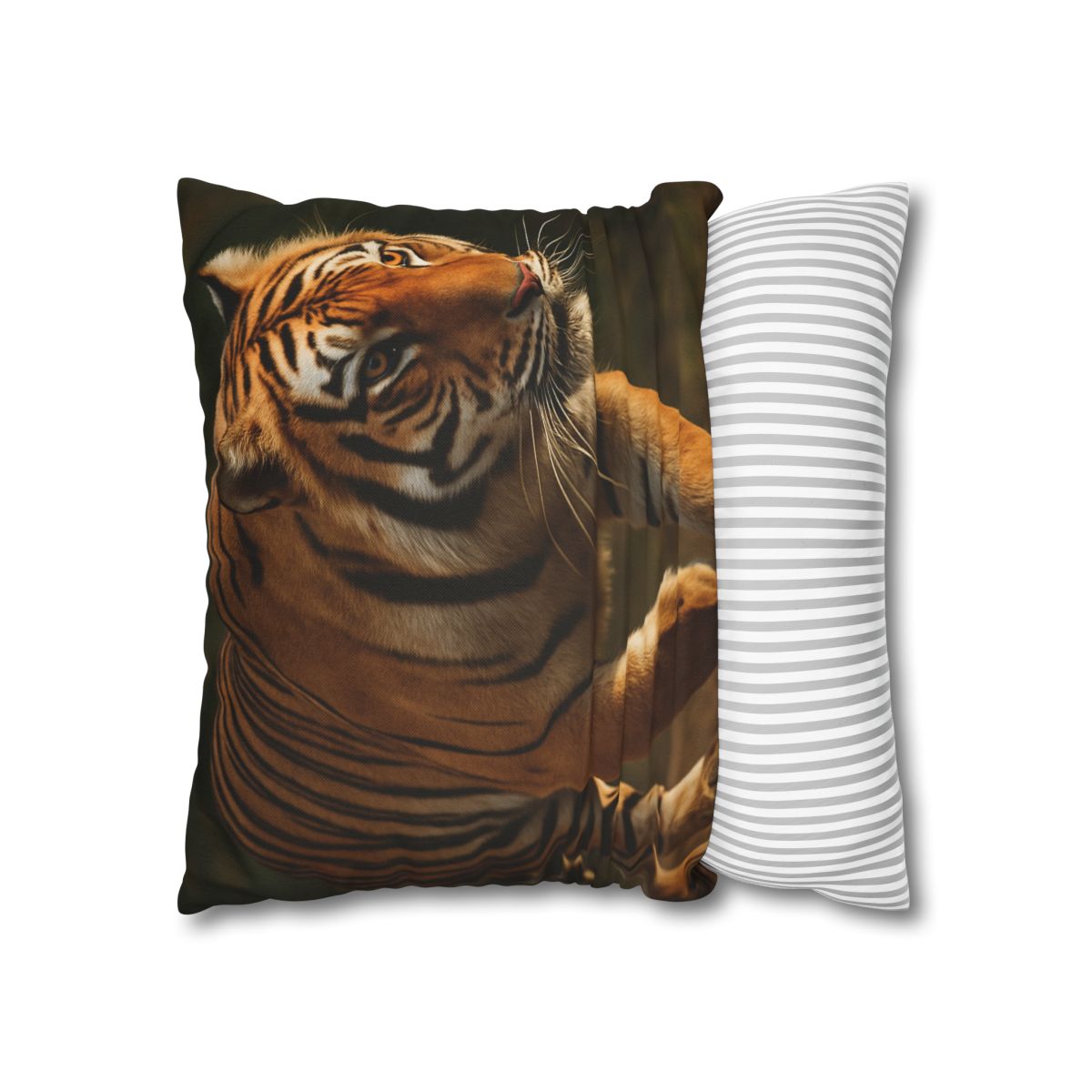 Forest Stalker Bengal Tiger soft cotton pillow cases