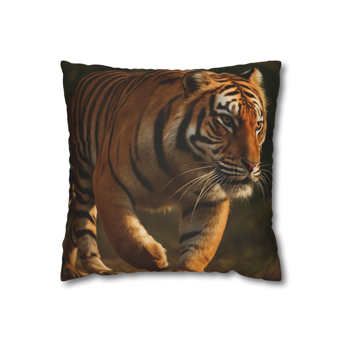 Forest Stalker Bengal Tiger soft cotton pillow cases