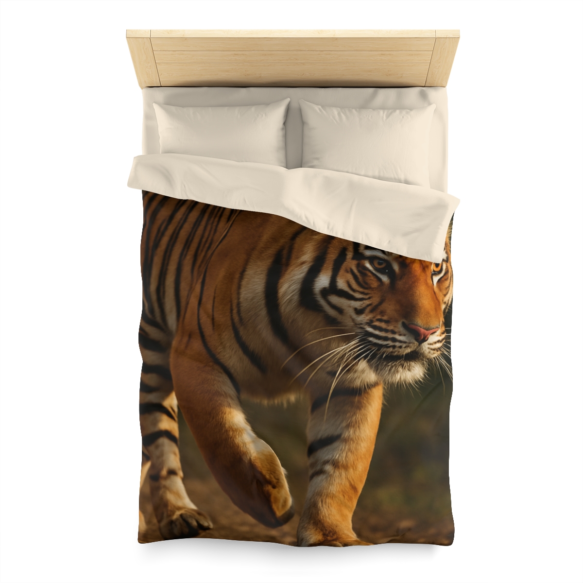 Forest Stalker Bengal Tiger custom duvets