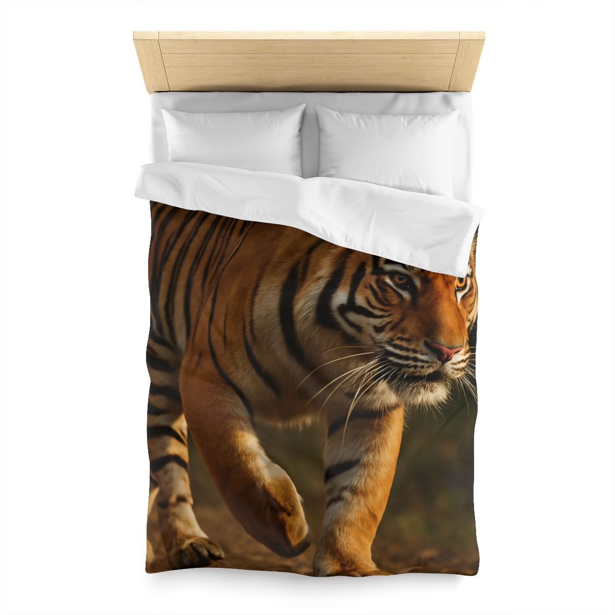 Forest Stalker Bengal Tiger custom duvets