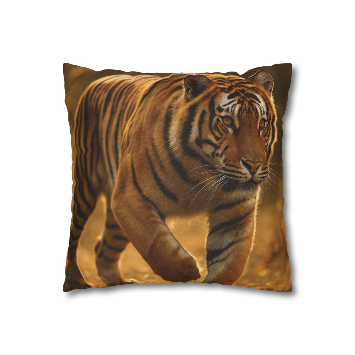Forest Stalker Bengal Tiger soft cotton pillow cases