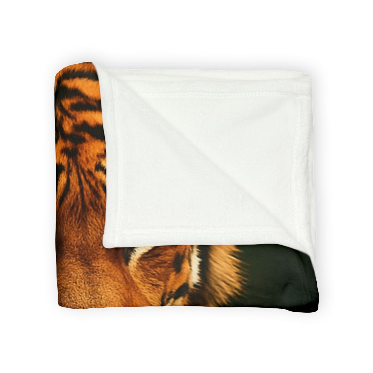 Forest Stalker Bengal Tiger stylish throw blankets