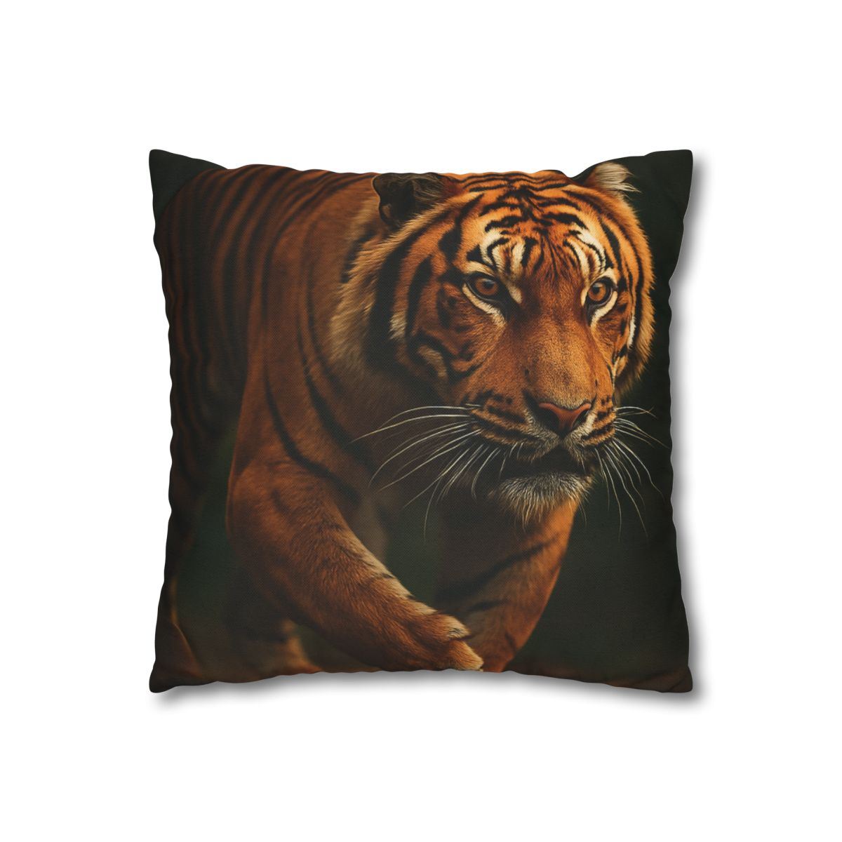 Forest Stalker Bengal Tiger trendy patterned pillow cases