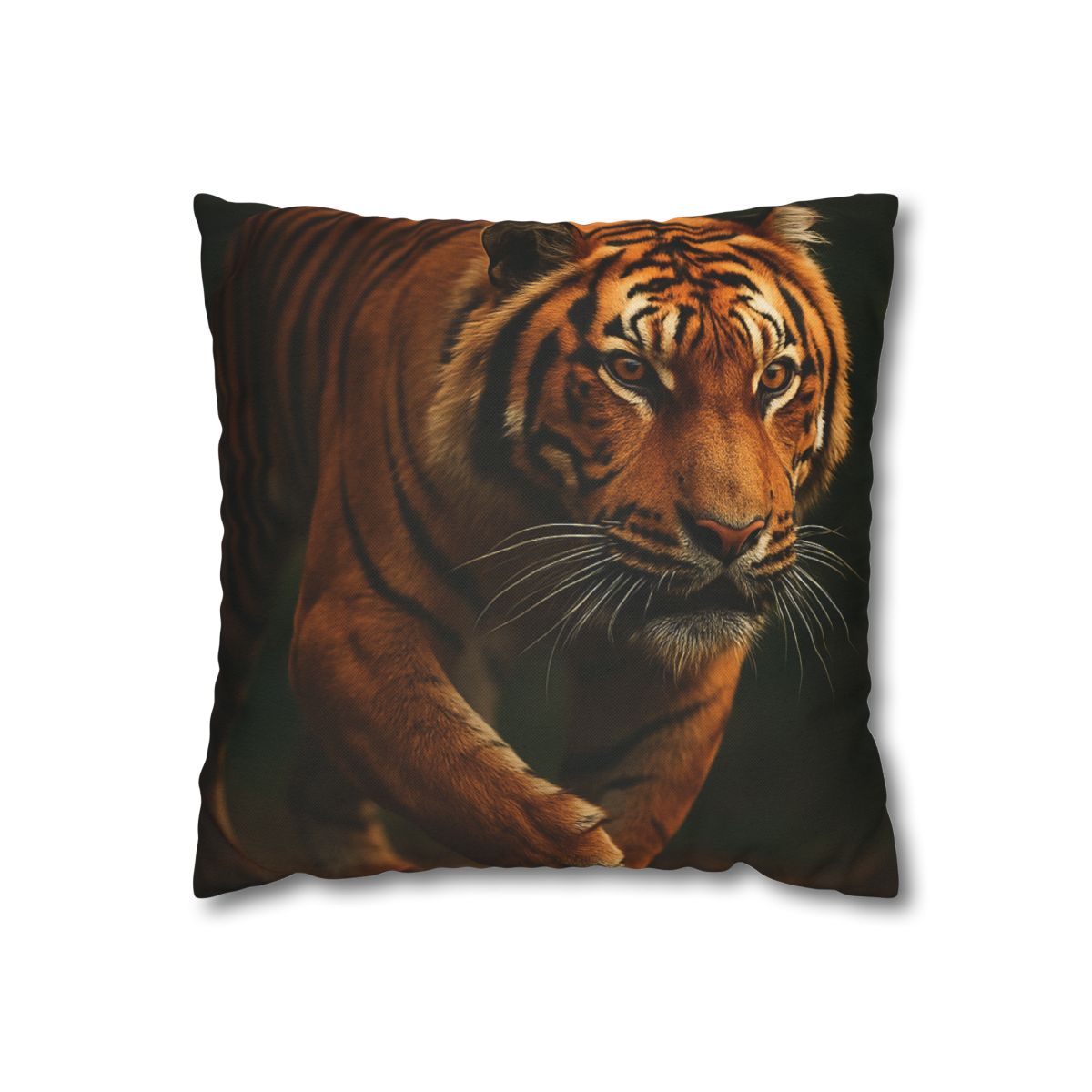 Forest Stalker Bengal Tiger trendy patterned pillow cases
