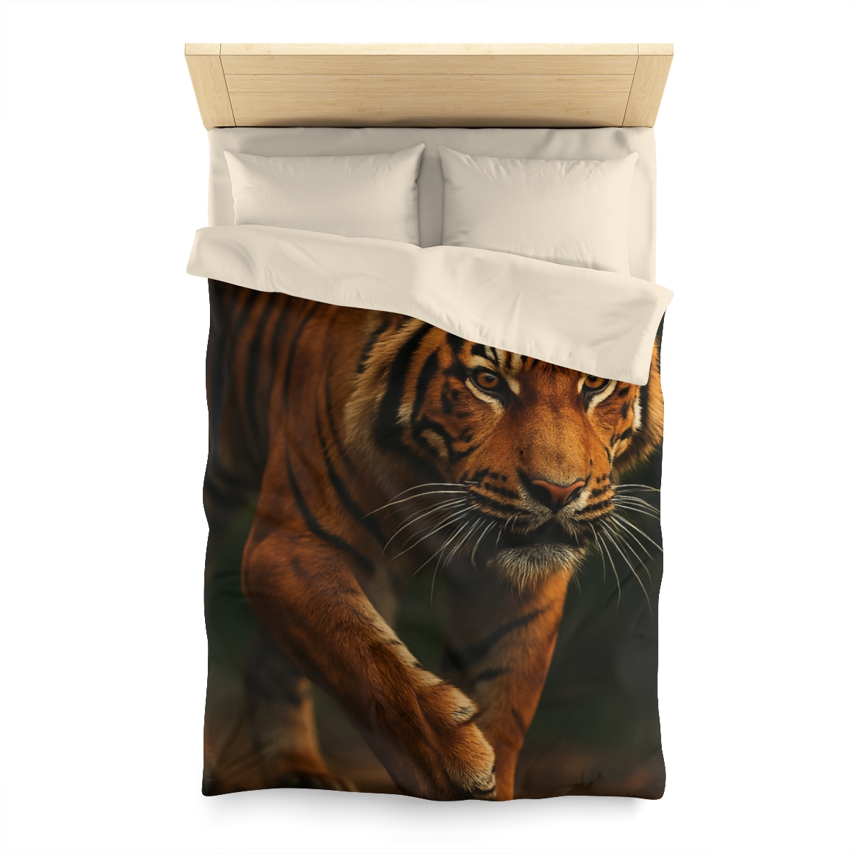 Forest Stalker Bengal Tiger unique patterned duvets