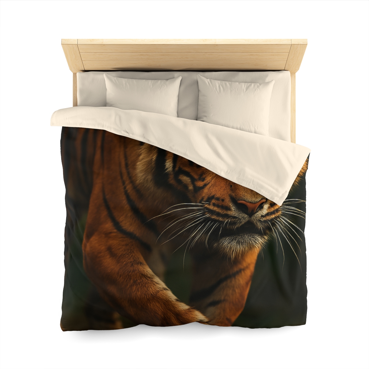 Forest Stalker Bengal Tiger unique patterned duvets