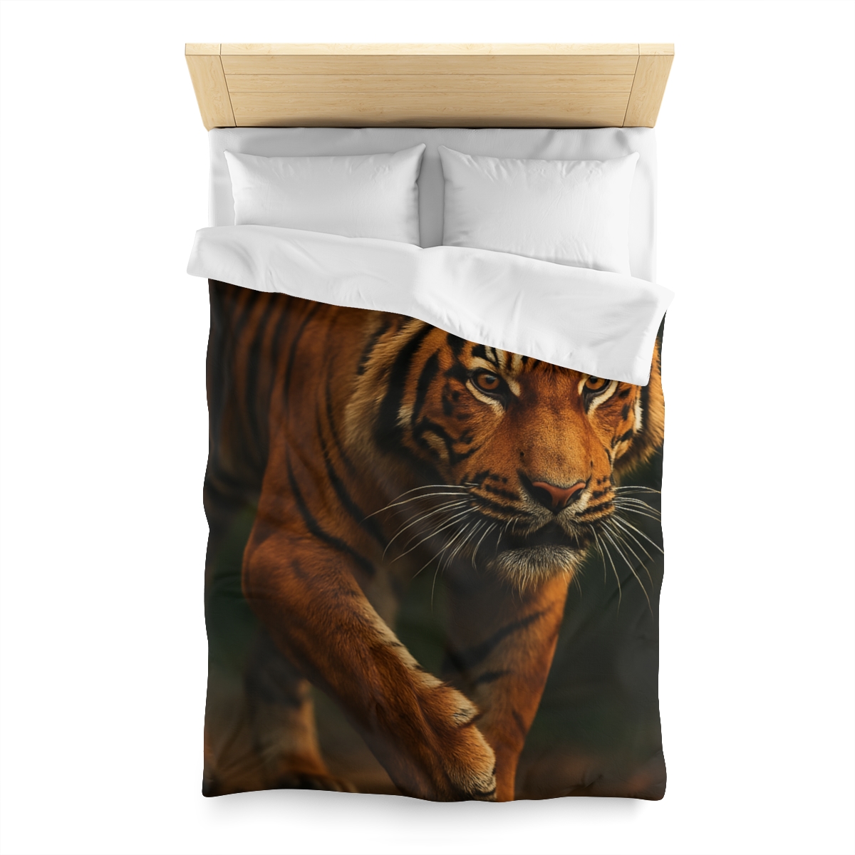 Forest Stalker Bengal Tiger unique patterned duvets