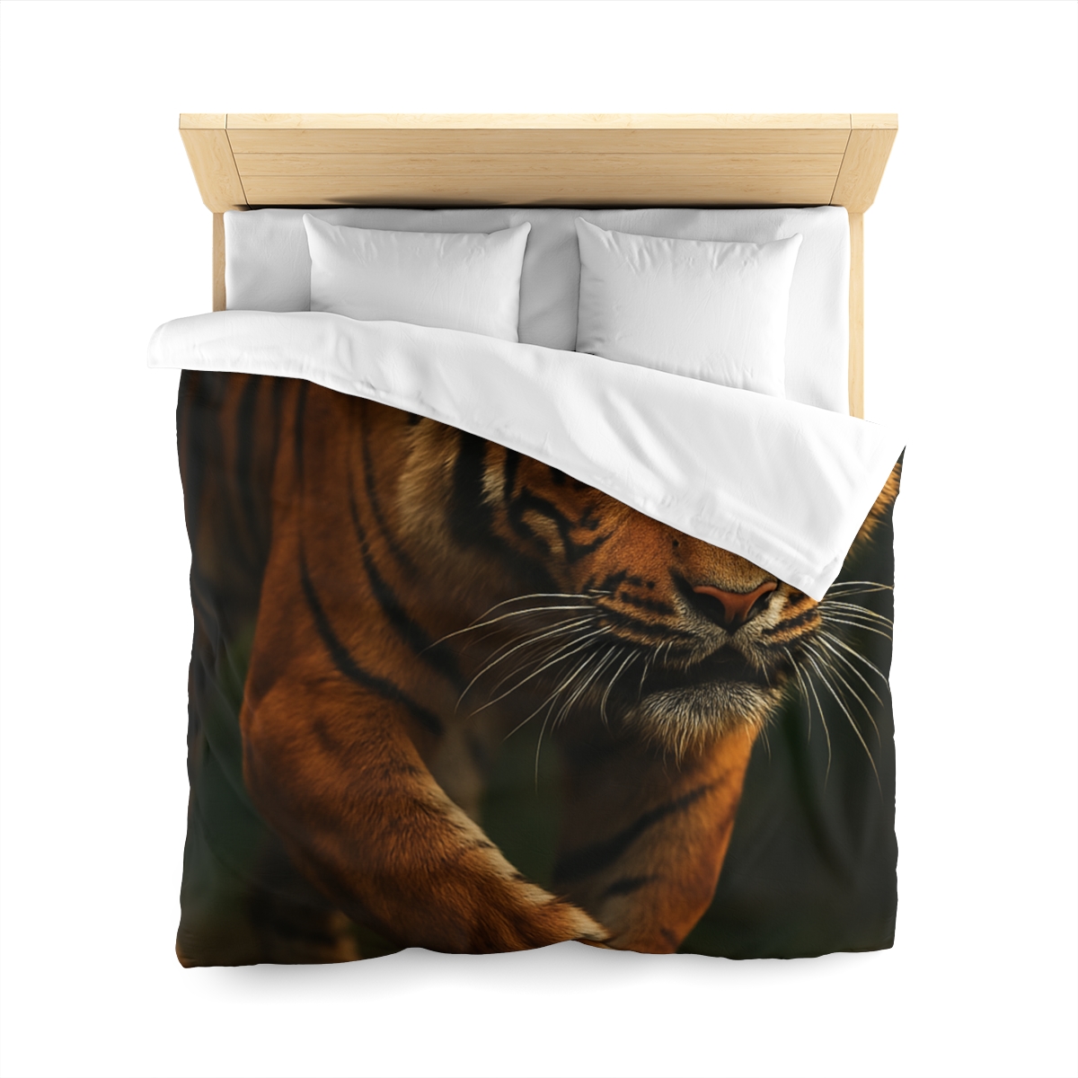 Forest Stalker Bengal Tiger unique patterned duvets
