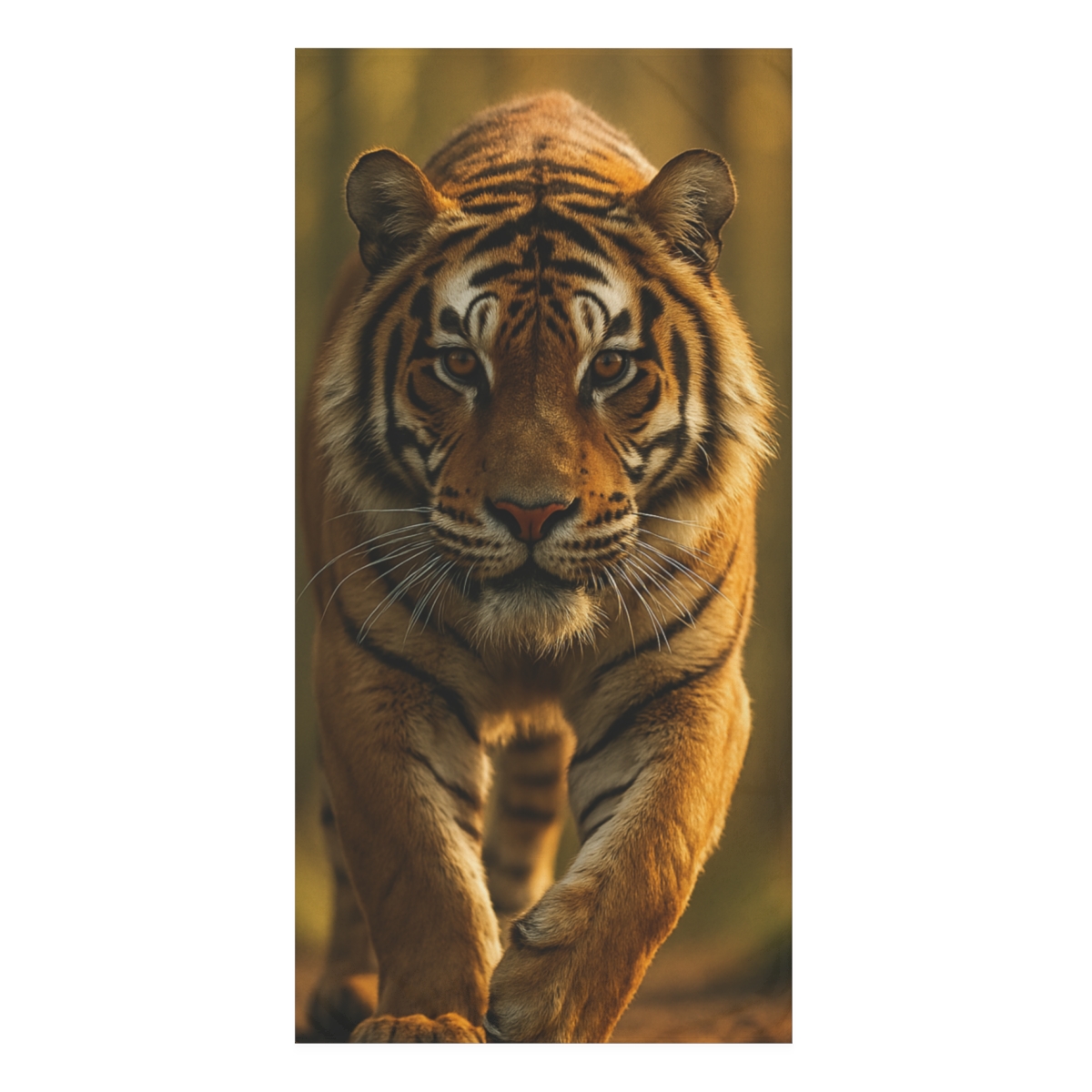Forest Stalker Bengal Tiger stylish beach towels