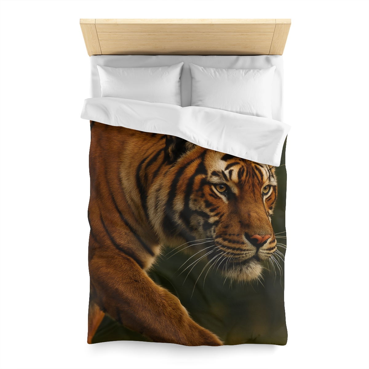 Forest Stalker Bengal Tiger unique patterned duvets