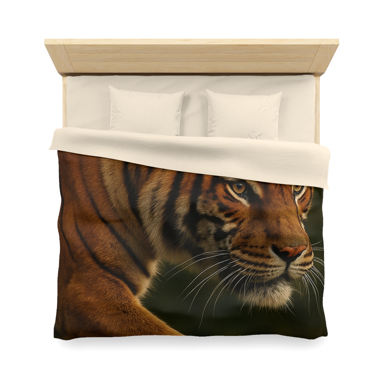 Forest Stalker Bengal Tiger unique patterned duvets