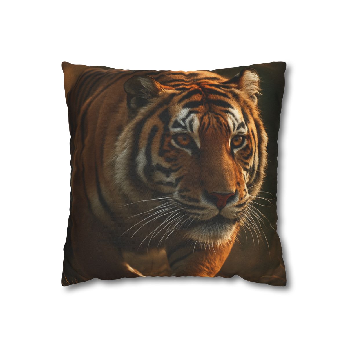Forest Stalker Bengal Tiger personalized pillow covers