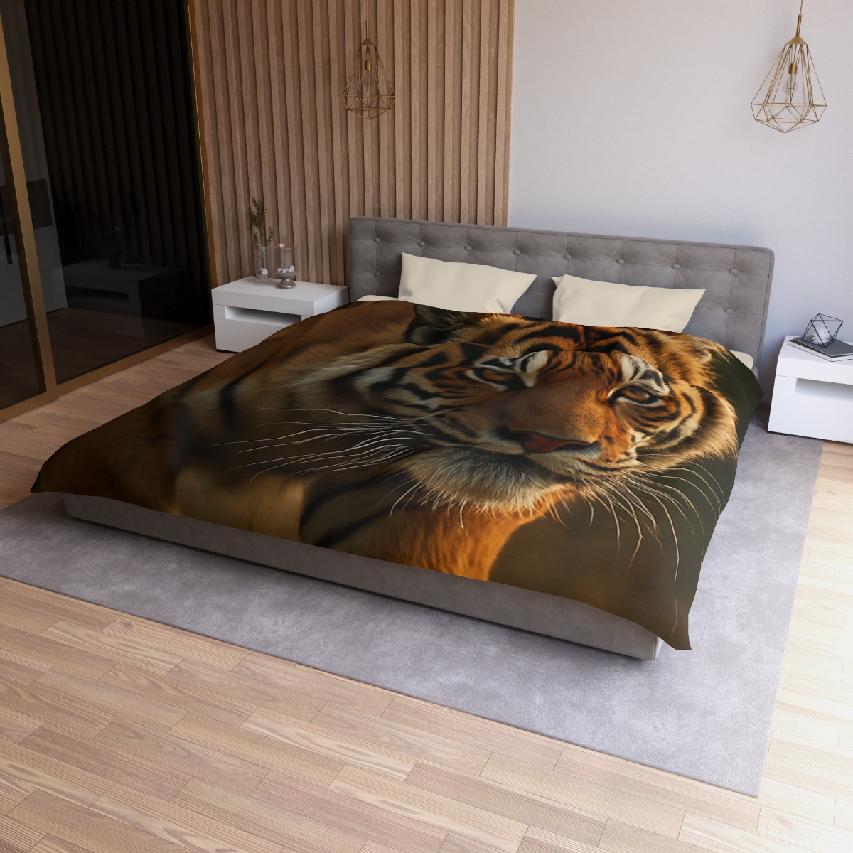 Forest Stalker Bengal Tiger warm winter duvets