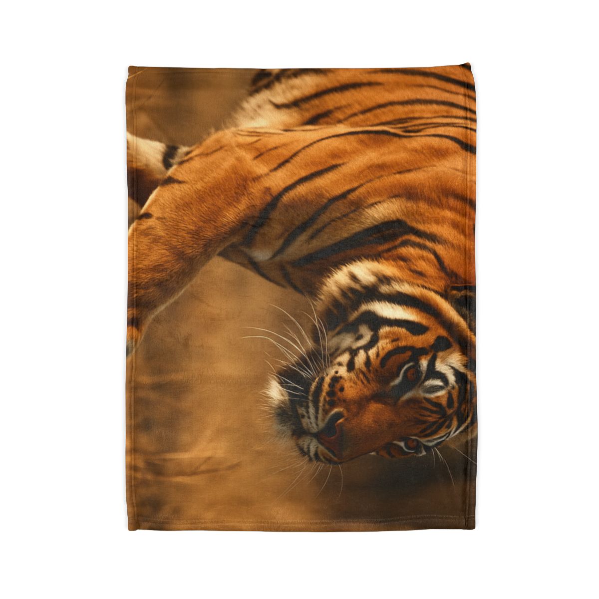 Forest Stalker Bengal Tiger designer printed blankets