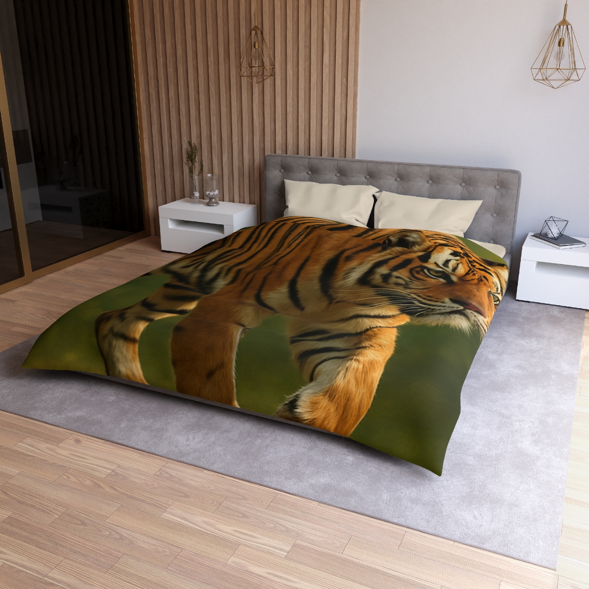 Forest Stalker Bengal Tiger warm winter duvets