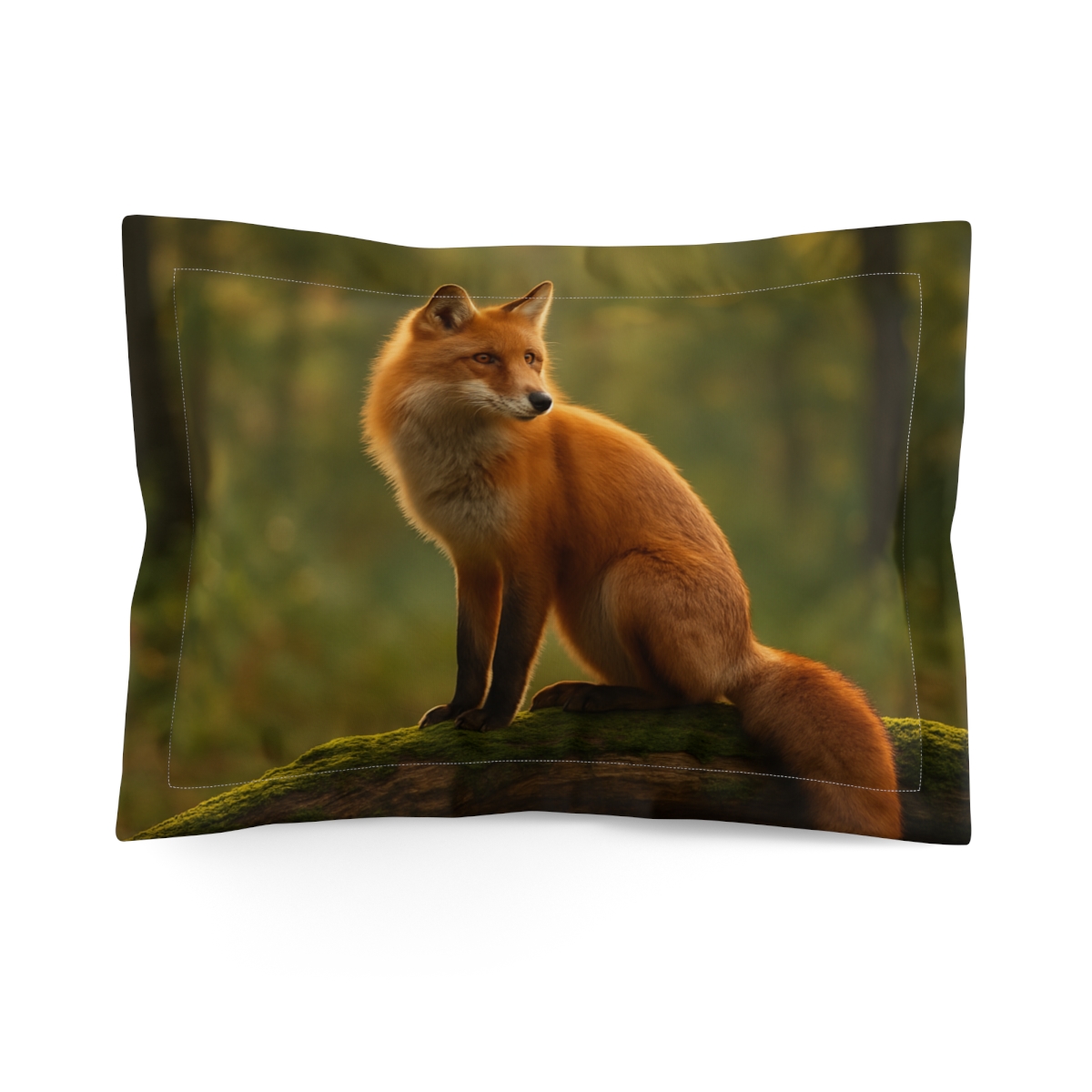 Forest Watcher Red Fox comfortable bed pillows