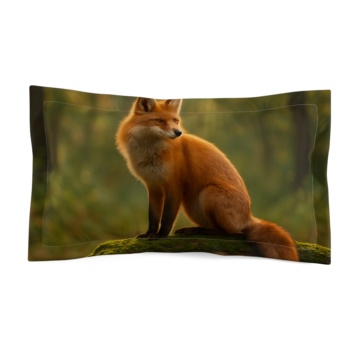 Forest Watcher Red Fox comfortable bed pillows