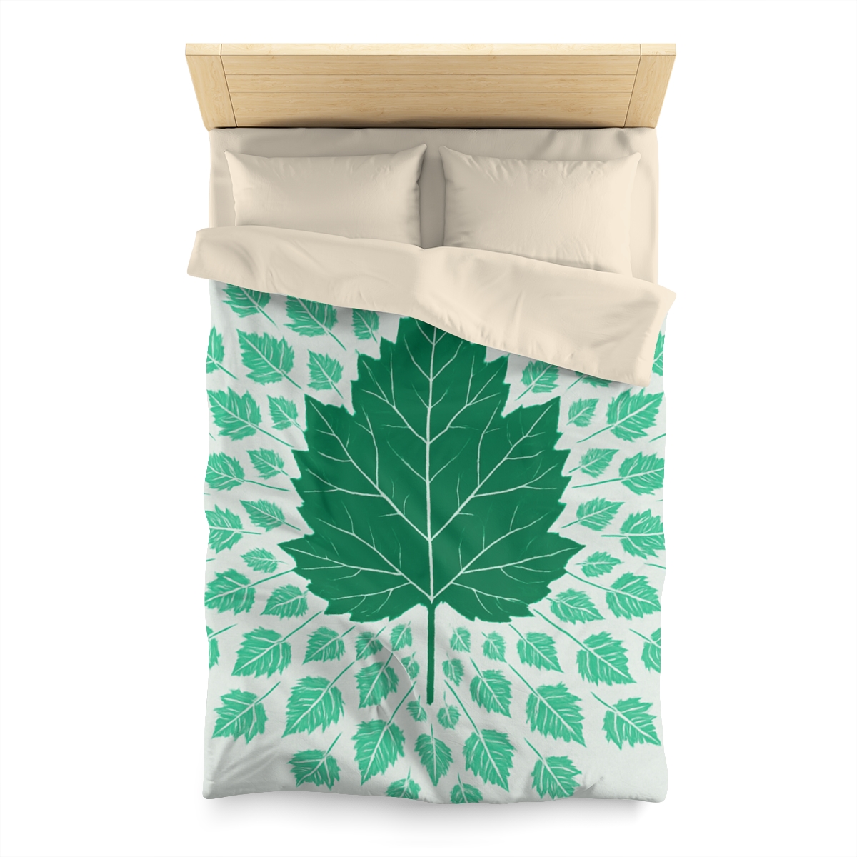 Fractal Leaf Radiance duvets for gifts