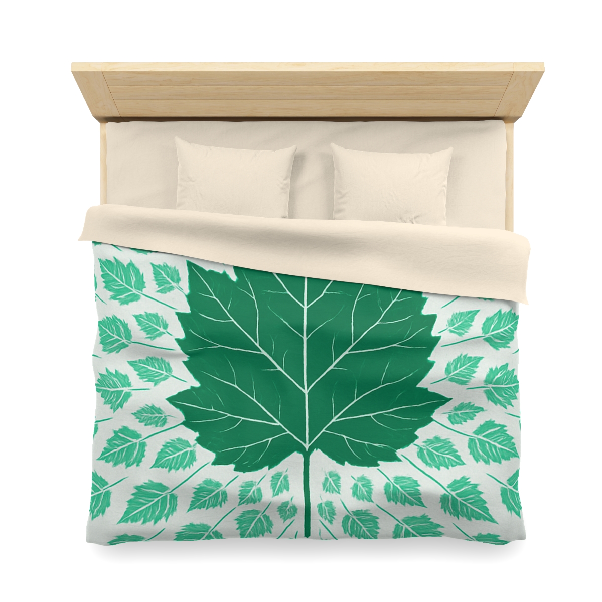 Fractal Leaf Radiance duvets for gifts