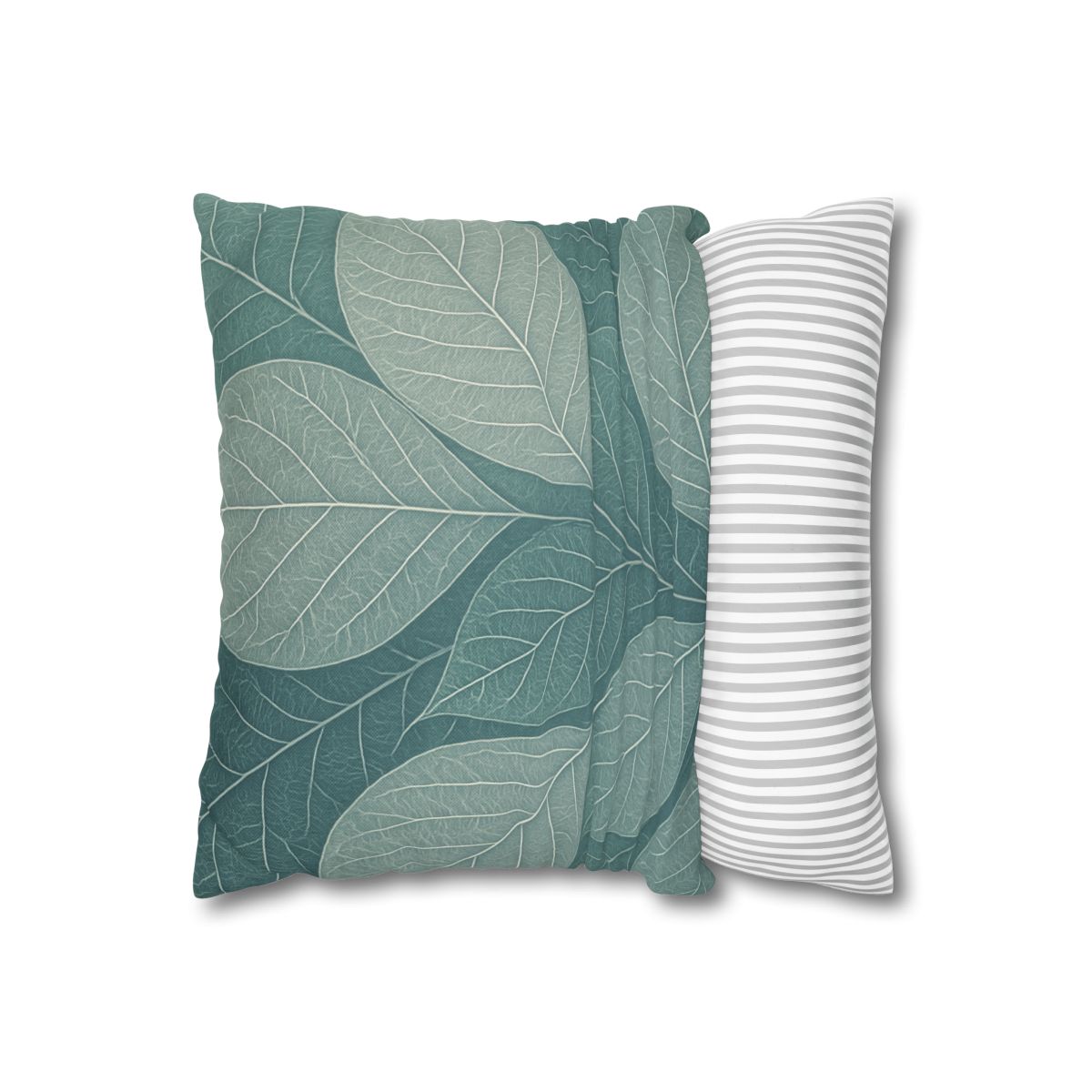 Fractal Leaf Web soft cotton pillow cases